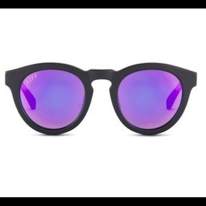 DIFF eyewear Dime II POLARIZED purple flash lens